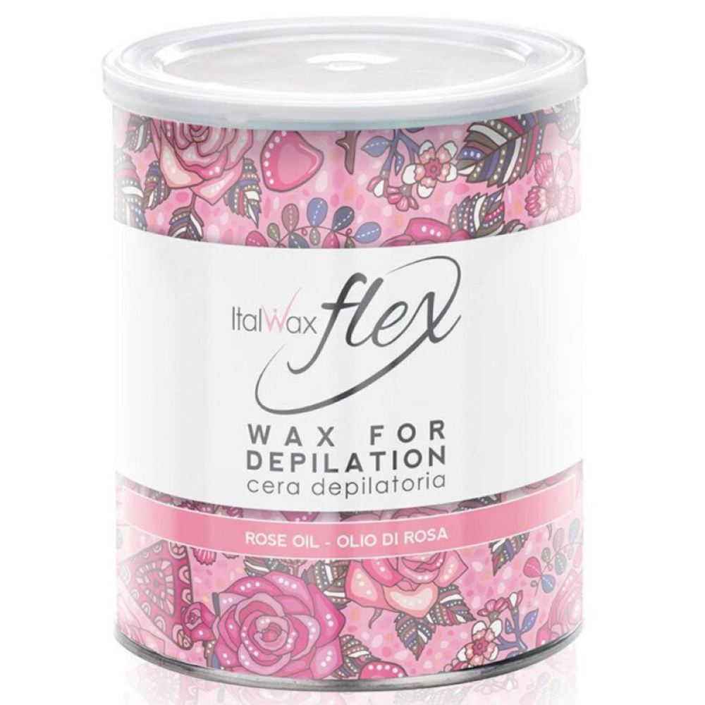 ItalWax Flex Rose wax - Жидкий воск с маслом розы, 800мл (02-1931)