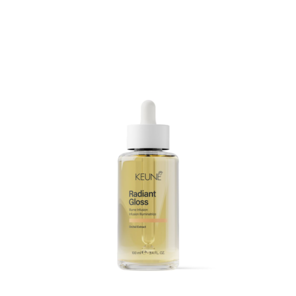KEUNE Radiant Gloss Illume Infusion - Профессиональная сыворотка для мгновенного сияния и защиты волос, 100ml (63310317)