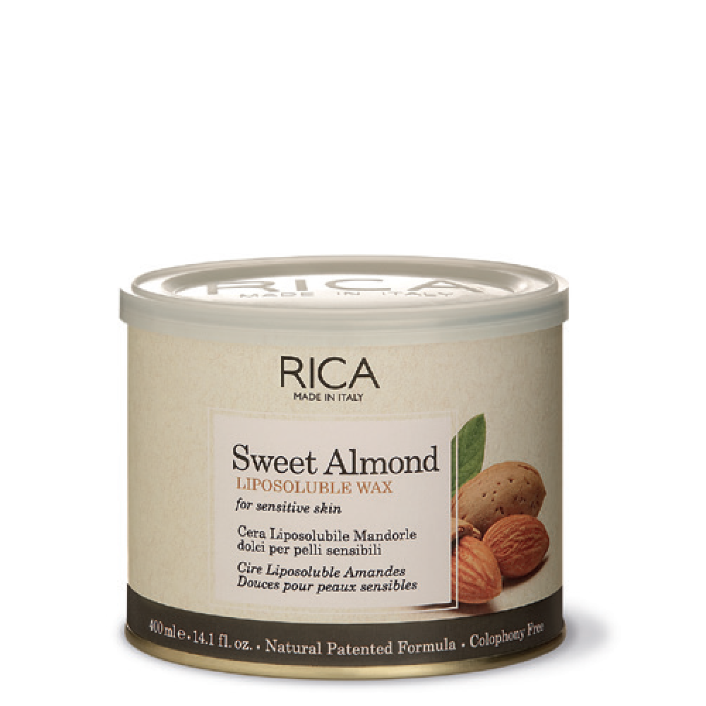RICA Almond wax - Воск с экстрактом миндаля RICA, 400мл (CDM4)
