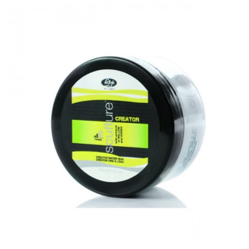 Lisap Milano Sculture Creator Water Wax - Воск для волос средней фиксации, 75ml (709680)