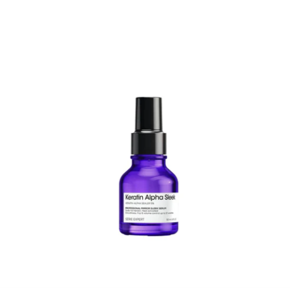 L'Oreal Professionnel Serie Expert Keratine Alpha Mirror Sleek Serum - Сыворотка для длительной гладкости волос, 50мл (3474637335601)