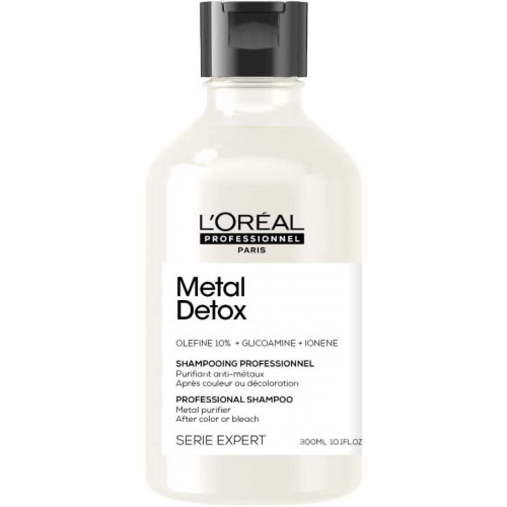 L'Oreal Professionnel Serie Expert Metal Detox Shampoo - Профессиональный крем-шампунь с системой очищения от металлов, 300ml (Detox-sham)