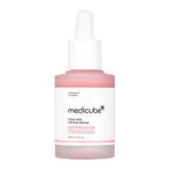MEDICUBE PDRN Pink Peptide Serum - Высокоэффективная антивозрастная сыворотка с тройным комплексом коллагена, 30ml