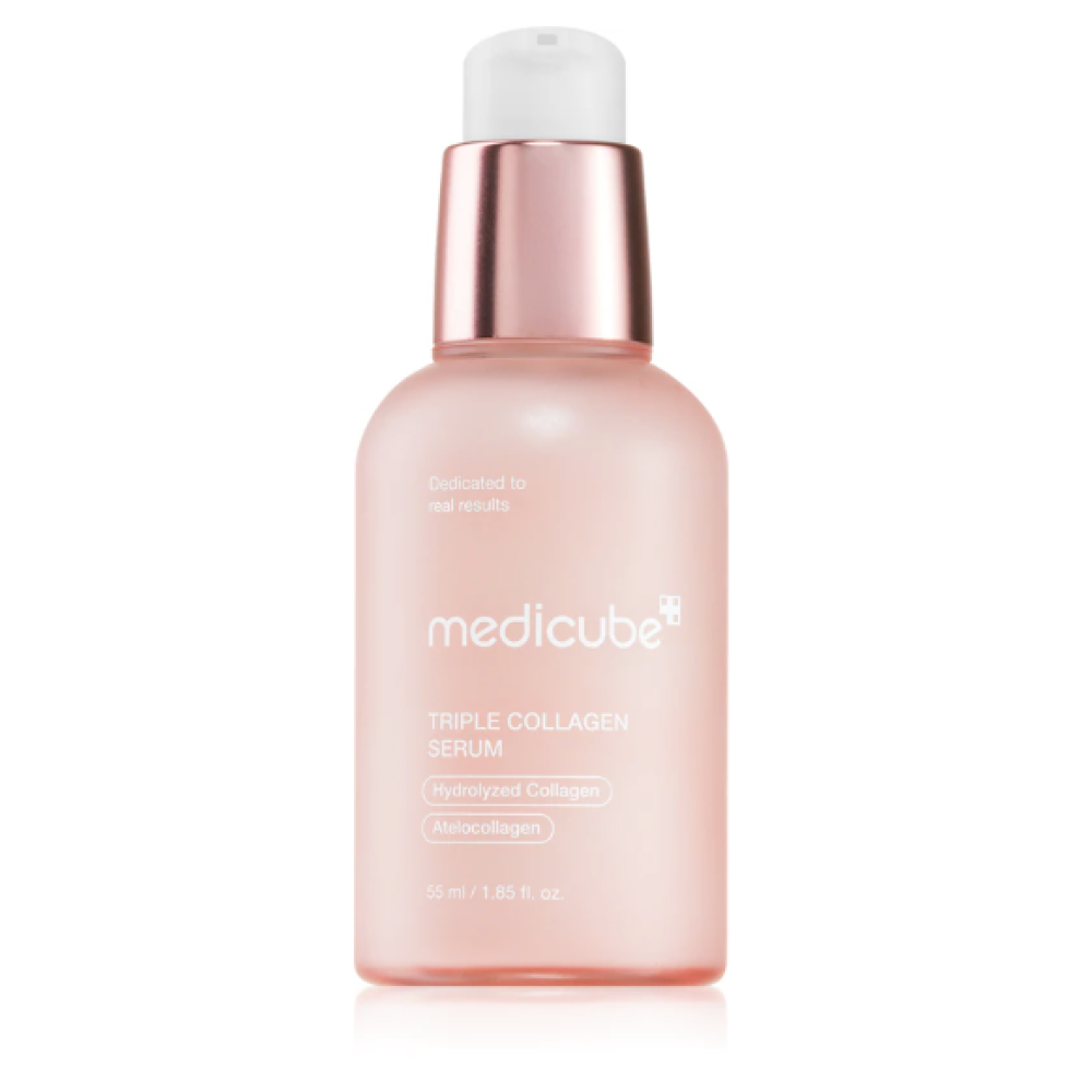 MEDICUBE Triple Collagen Serum - Высокоэффективная антивозрастная сыворотка с тройным комплексом коллагена, 55ml (114351)