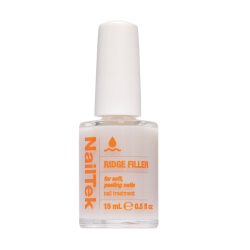 Nail Tek Surface Ridge Filler - Лечебная база для мягких, слоящихся ногтей