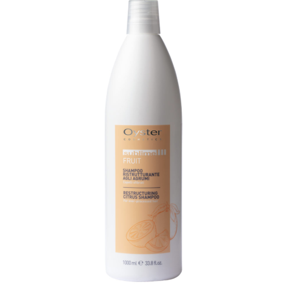 Oyster FRUIT SUBLIME Citrus Shampoo - Восстанавливающий шампунь, 1000ml (OYSH07100200)