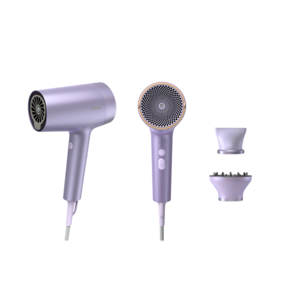 Фен для волос PHILIPS 7000 серии, 1800 W, лиловый (BHD720/10)