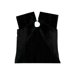 Парикмахерский пеньюар COMAIR Cape Plastique, чёрный