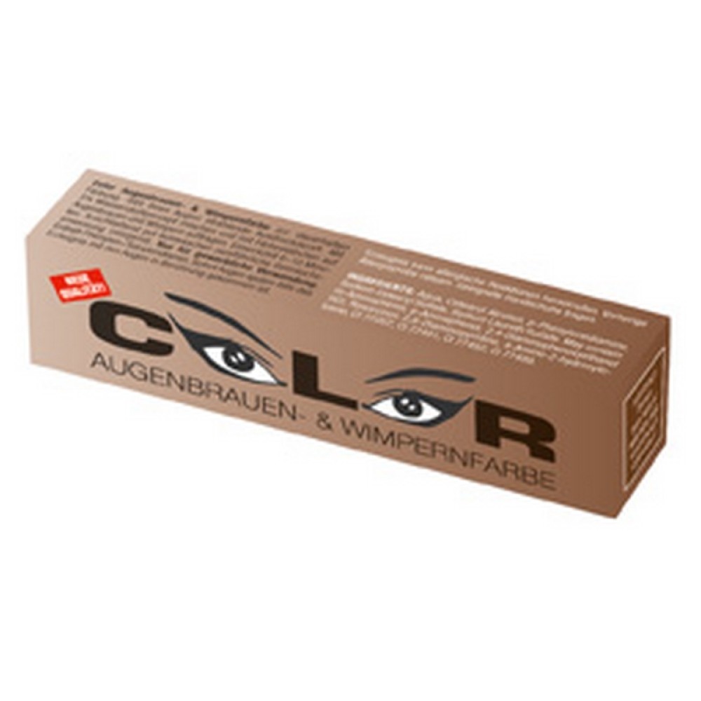 COLOR Eyebrow and eyelash colour NATURAL BROWN - Краска для бровей и ресниц НАТУРАЛЬНО-КОРИЧНЕВАЯ (3080935)