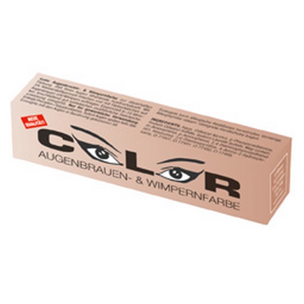 COLOR Eyebrow and eyelash colour LIGHT BROWN - Краска для бровей и ресниц СВЕТЛО-КОРИЧНЕВАЯ (3080936)