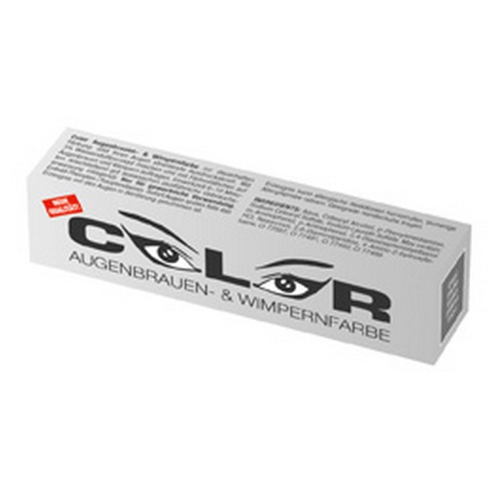 COLOR Eyebrow and eyelash colour GRAPHITE - Краска для бровей и ресниц ГРАФИТ (3080939)