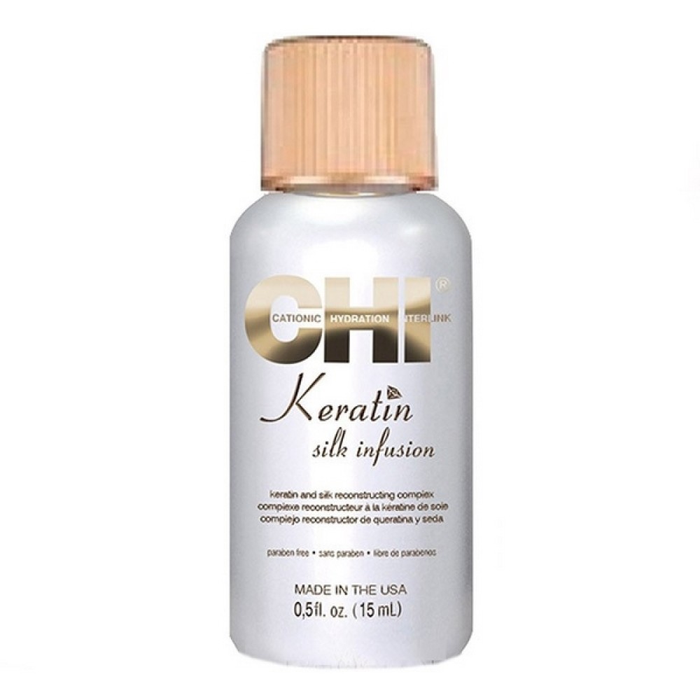 CHI Keratin Silk Infusion - Жидкий шелк для волос с кератином (FS1383)