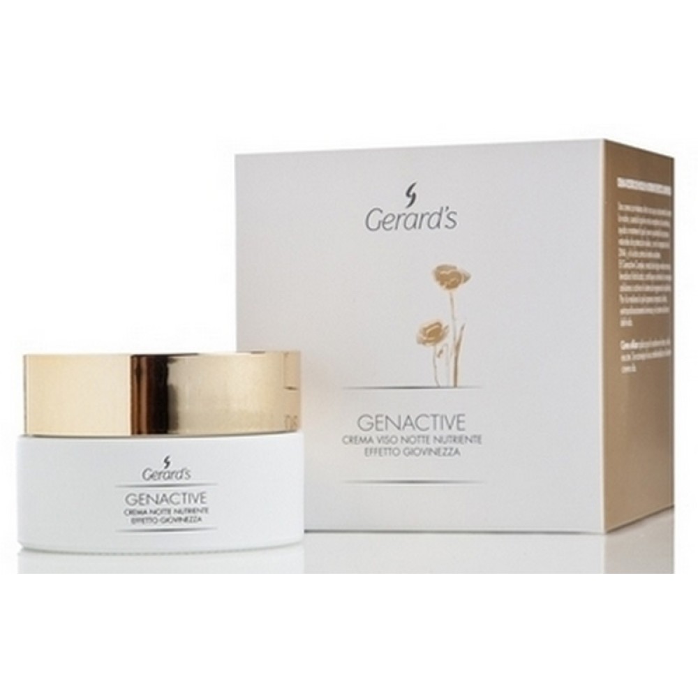 GERARD'S GENACTIVE Rejuvenating and nourishing Night face cream - Питательный, омолаживающий ночной крем с гиалуроновой кислотой, 50ml (RFAGNT014)