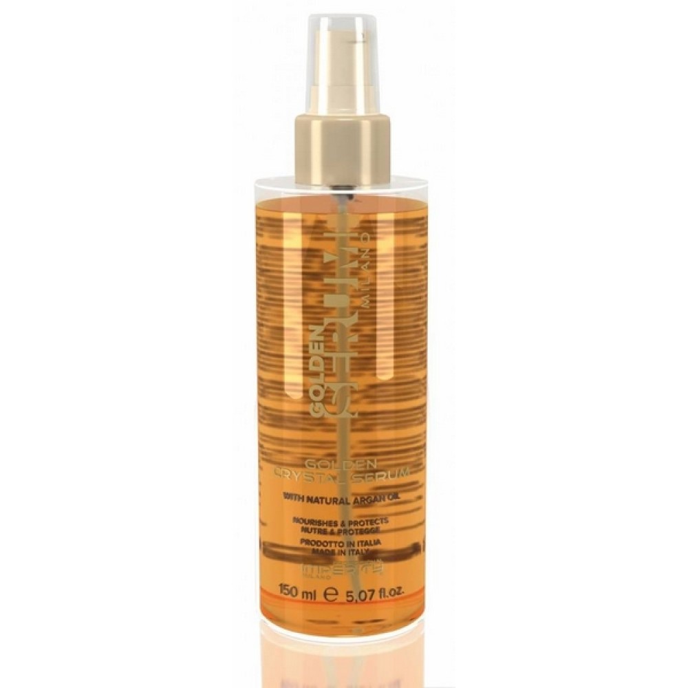 IMPERITY Milano GOLDEN Crystal serum - Восстанавливающая сыворотка с аргановым маслом для волос, 150ml (BRL8512)