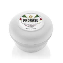 PRORASO Sensitive Shaving Soap With Green Tea Extract - Мыло для бритья с экстрактом зелёного чая, 150ml