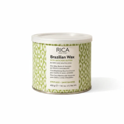 RICA Brazilian Avokado Wax - Бразильский твердый воск с экстрактом авокадо, 400мл