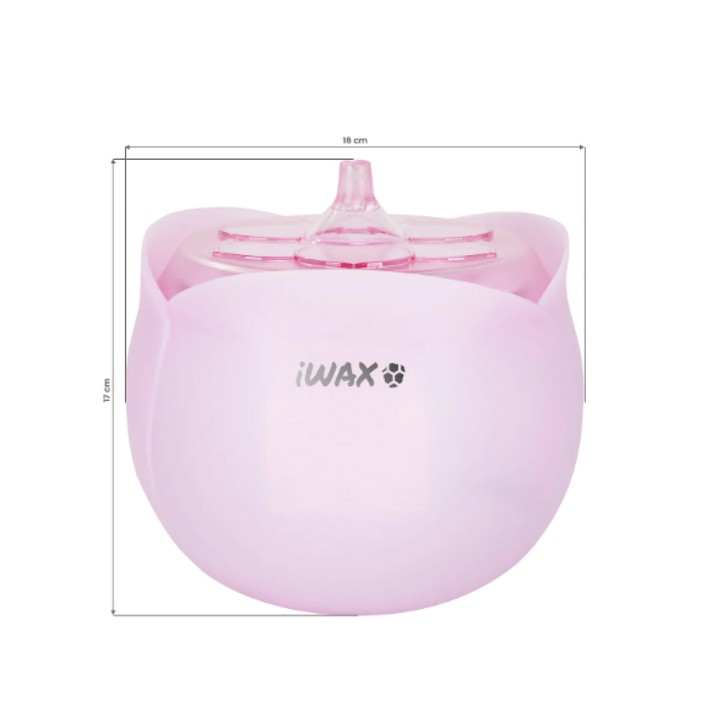 Профессиональный нагреватель воска iWax Flower 100W, розовый (149530)