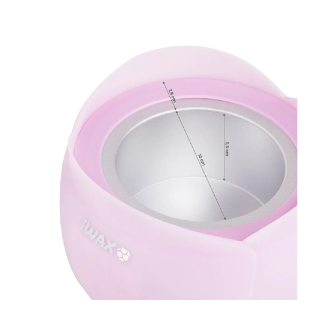 Профессиональный нагреватель воска iWax Flower 100W, розовый (149530)
