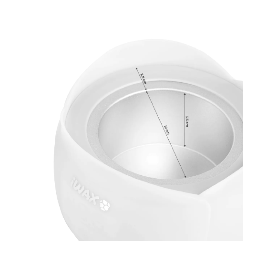 Профессиональный нагреватель воска iWax Flower 100W, белый (149531)