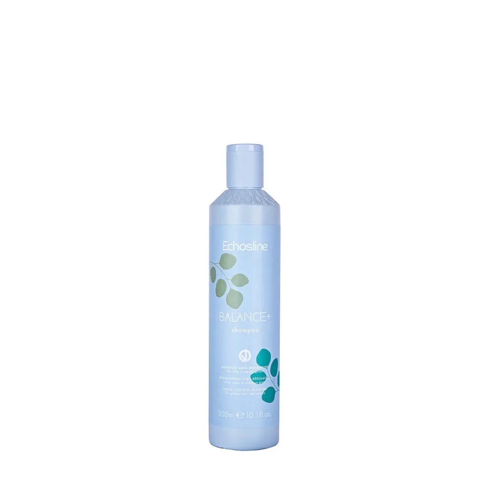 ECHOSLINE Balance+ Shampoo - Себорегулирующий шампунь, 300ml