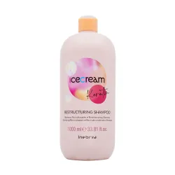 Inebrya Ice Cream Keratin Restructuring Shampoo - Восстанавливающий шампунь с кератином, 1000ml