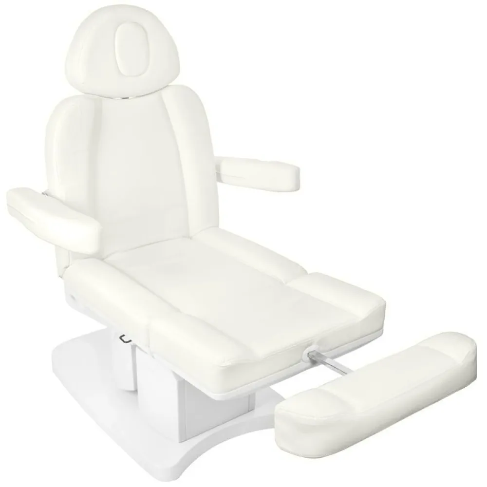 Электрическая косметическая кушетка Azzurro 708A с 4 моторами, белая
