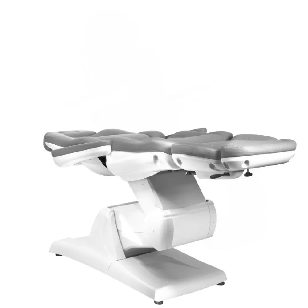 Электрическая косметическая кушетка Azzurro 870 с 3 моторами, серая