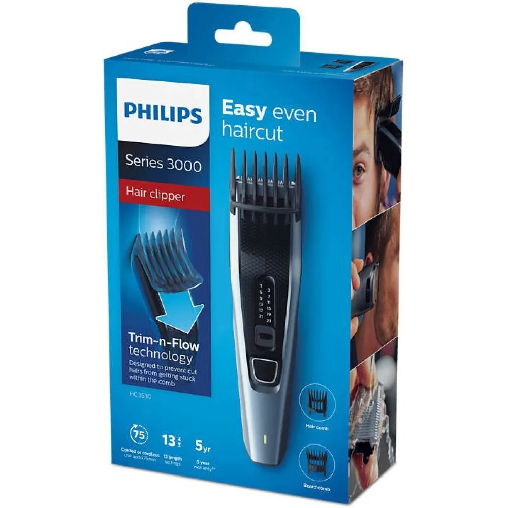МАШИНКА ДЛЯ СТРИЖКИ ВОЛОС PHILIPS HAIRCLIPPER SERIES 3000 HC3530/15