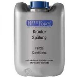 Профессиональный травяной кондиционер для жирных и нормальных волос HAIR FORCE 10L