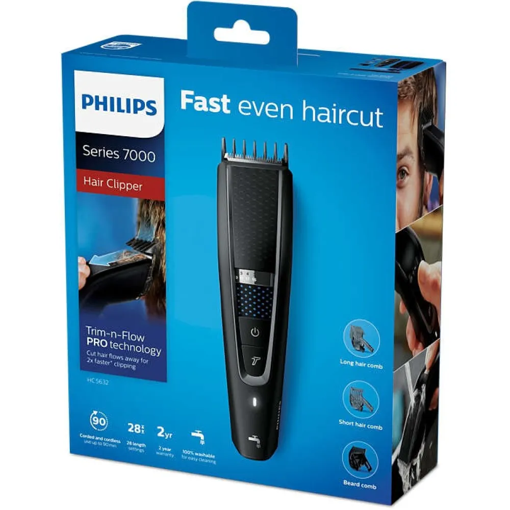МАШИНКА ДЛЯ СТРИЖКИ ВОЛОС PHILIPS HAIRCLIPPER SERIES 5000 HC5632/15