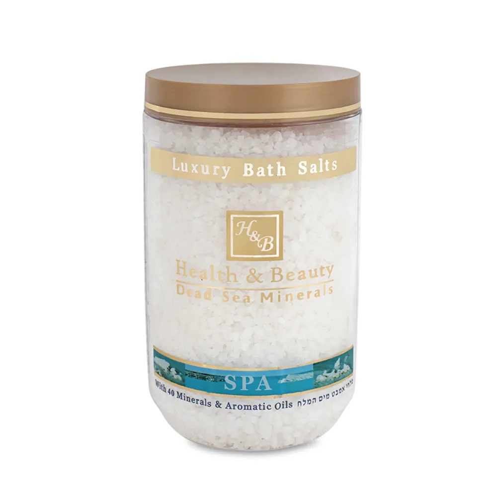 HEALTH&BEAUTY Luxury Bath Salts Natural - Натуральная соль Мёртвого моря, 1.2kg