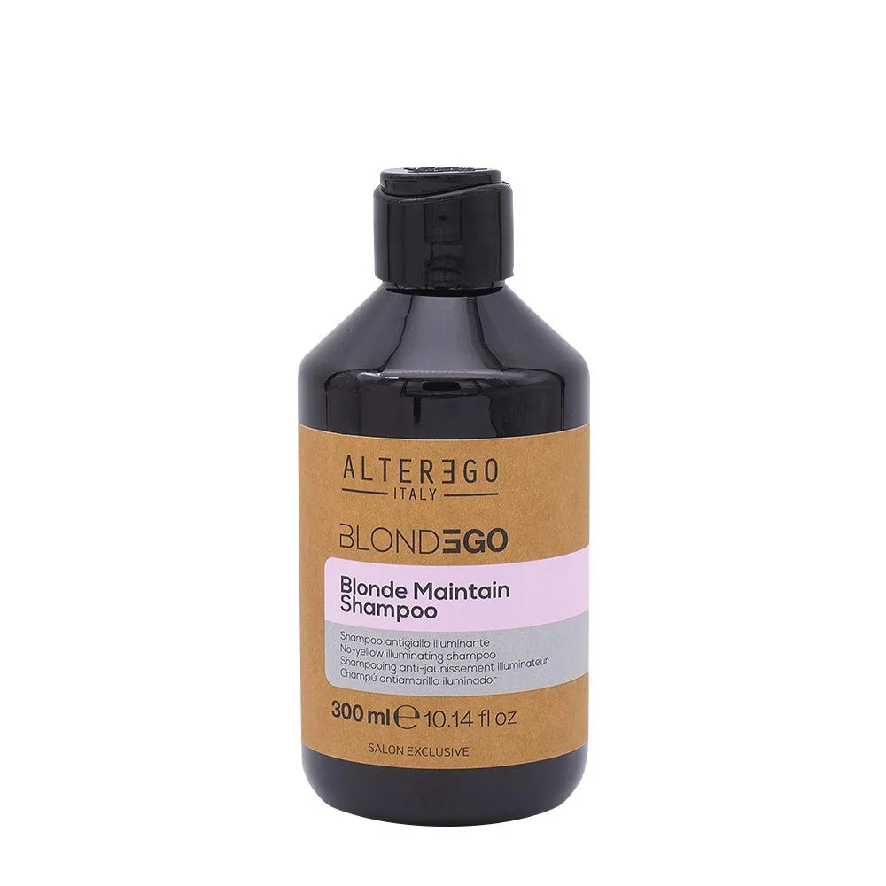 ALTER EGO BlondEgo Blond Maintain Shampoo - Шампунь против желтизны для осветленных волос, 300ml