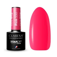 CLARESA PINK 530 - Стойкий гибридный гель лак для ногтей, 5ml