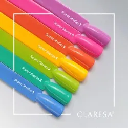 CLARESA Summer Stories 3 - Стойкий гибридный гель лак для ногтей, 5ml