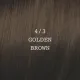 ELGON Moda&Styling Hair Colour - Крем-краска для волос, 4/3 - GOLDEN BROWN / золотистый шатен