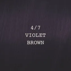ELGON Moda&Styling Hair Colour - Крем-краска для волос, 4/7 - VIOLET BROWN / шатен фиолетовый