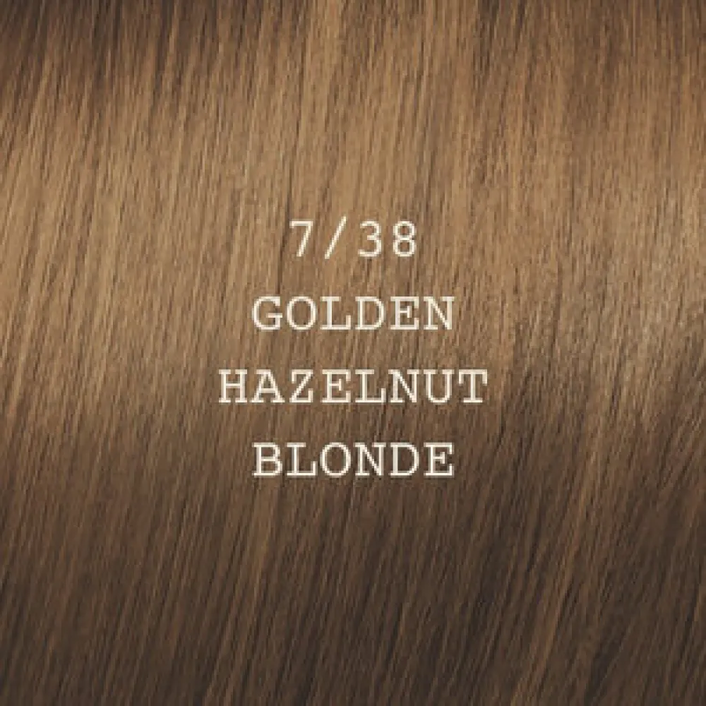ELGON Moda&Styling Hair Colour - Крем-краска для волос, 7/38 - GOLDEN HAZELNUT BLONDE / блондин золотисто-коричневый