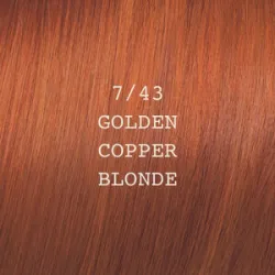 ELGON Moda&Styling Hair Colour - Крем-краска для волос, 7/43 - GOLDEN COPPER BLONDE / блондин медно-золотистый
