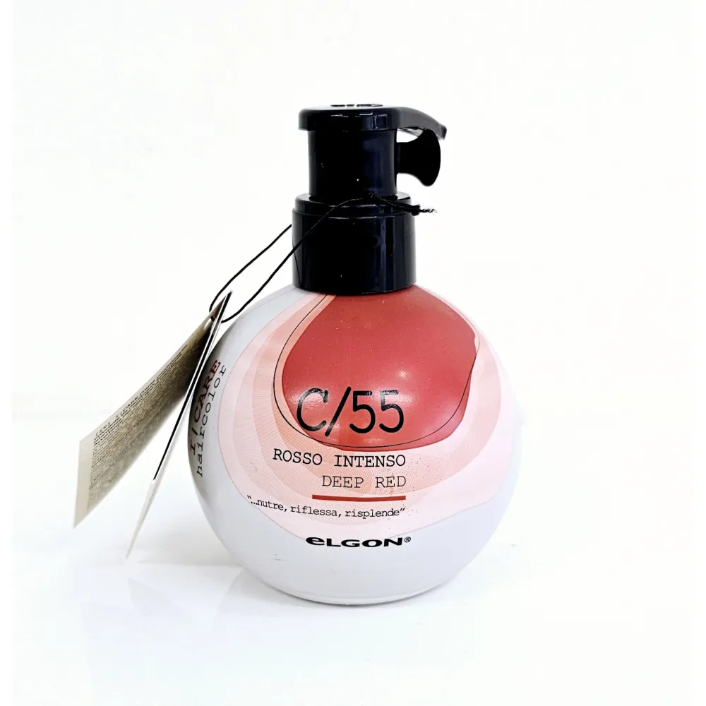 ELGON I CARE haircolor - Окрашивающий крем-кондиционер, C/55, DEEP RED
