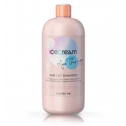 Inebrya Ice Cream Age Therapy Hair Lift Shampoo - Регенерирующий шампунь для зрелых и пористых волос, 1000ml