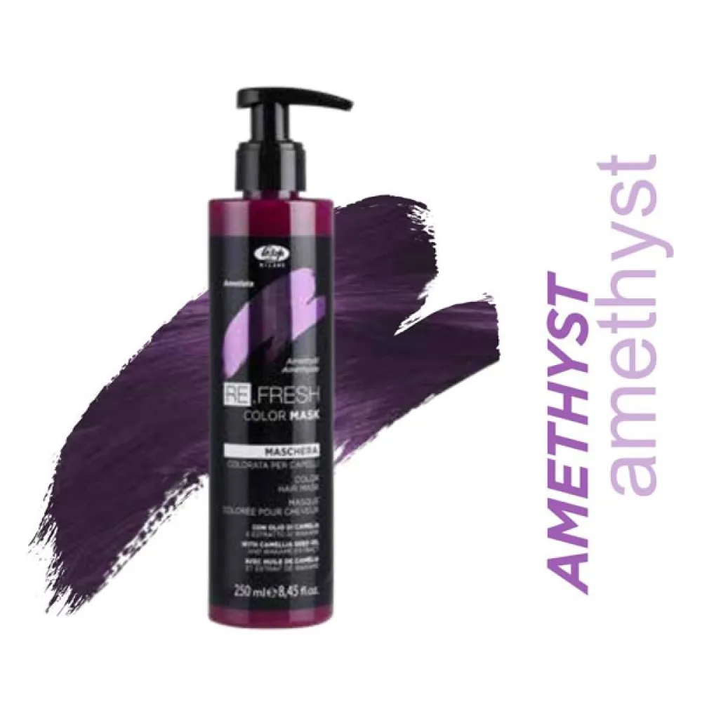 Lisap Milano Re.Fresh Color Mask - Тонирующая маска для волос, AMETHYST