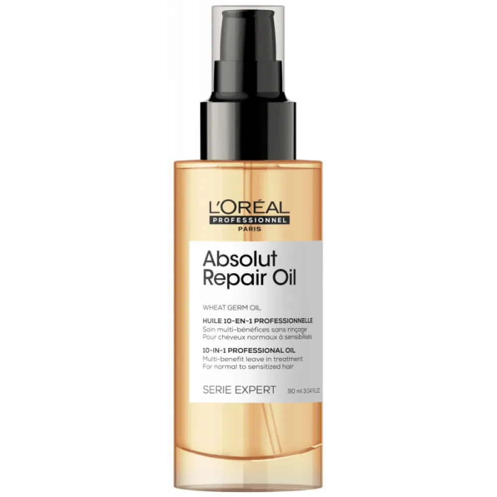 L'Oreal Professionnel Serie Expert Absolut Repair Oil - Многофункциональное масло-уход для повреждённых волос, 90ml