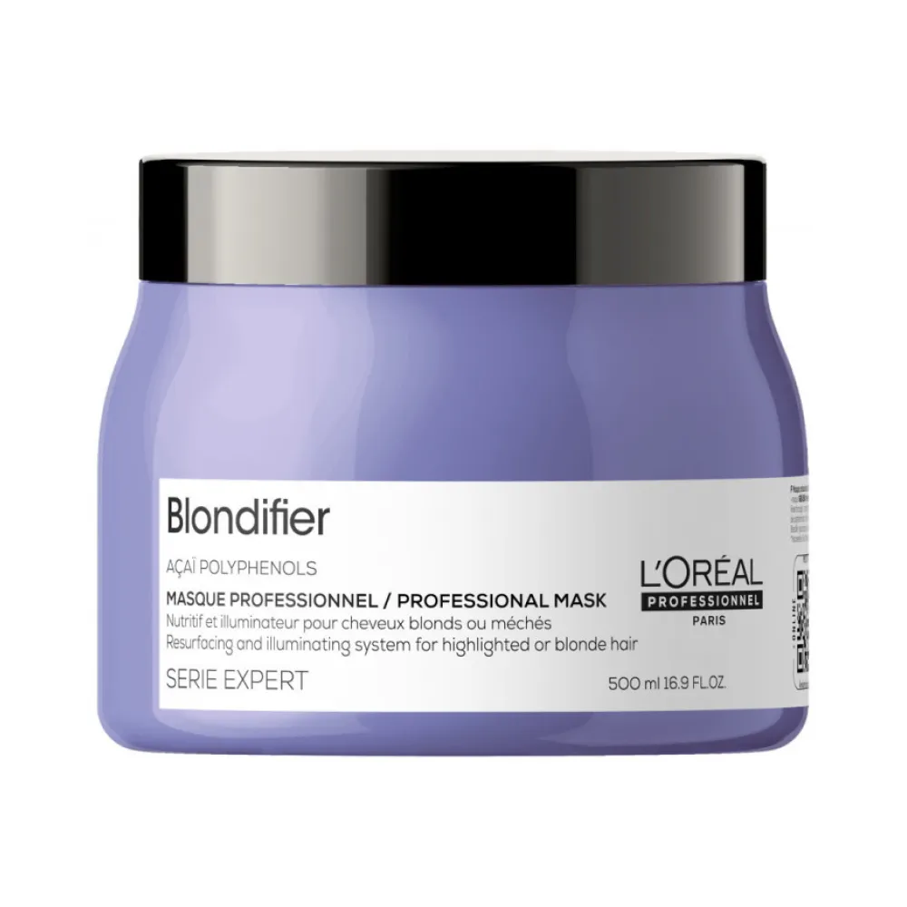L'Oreal Professionnel Serie Expert Blondifier Mask - Маска для сияния мелированных и осветленных волос, 500мл