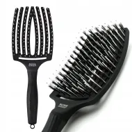 Olivia Garden Fingerbrush Combo Large Black - Расчёска для укладки волос