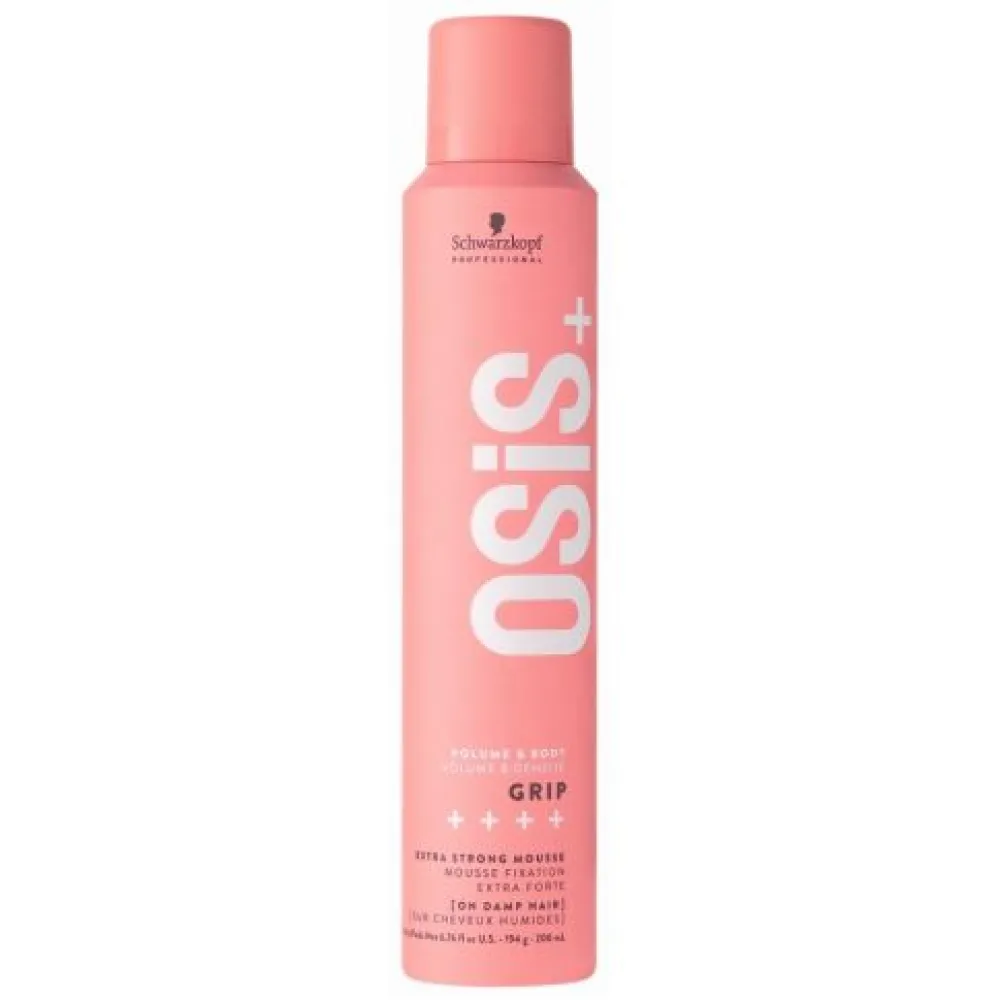 Schwarzkopf Professional OSIS+ Grip Mousse Extra Strong - Мусс для волос сверхсильной фиксации, 200ml