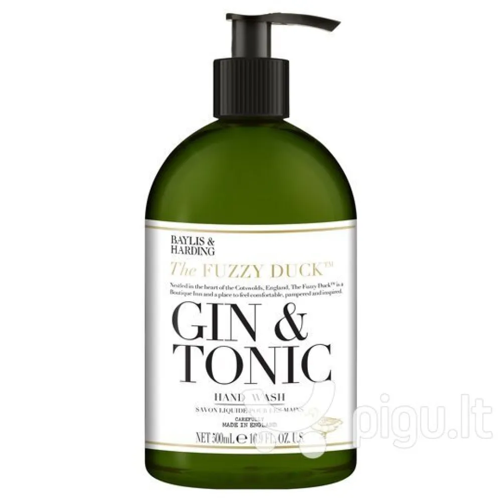 Baylis&Harding The Fuzzy Duck Gin&Tonic жидкое мыло, 500ml