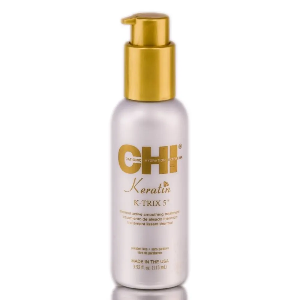 CHI Keratin K-TRIX 5 Themal Active Smoothing Treatment  - Разглаживающий крем для волос, 115ml
