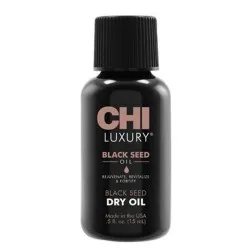 CHI LUXURY Black Seed Dry Oil - Жидкий шёлк для волос с маслом чёрного тмина