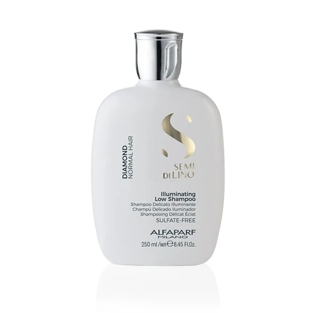 Alfaparf Semi di Lino DIAMOND Illuminating  Shampoo - Шампунь для блеска волос с микрокристаллами, 250ml