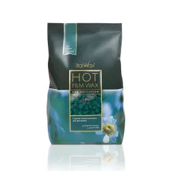 ItalWax Hot Film Wax Azulene - Прозрачный плёночный воск АЗУЛЕН, 1000g